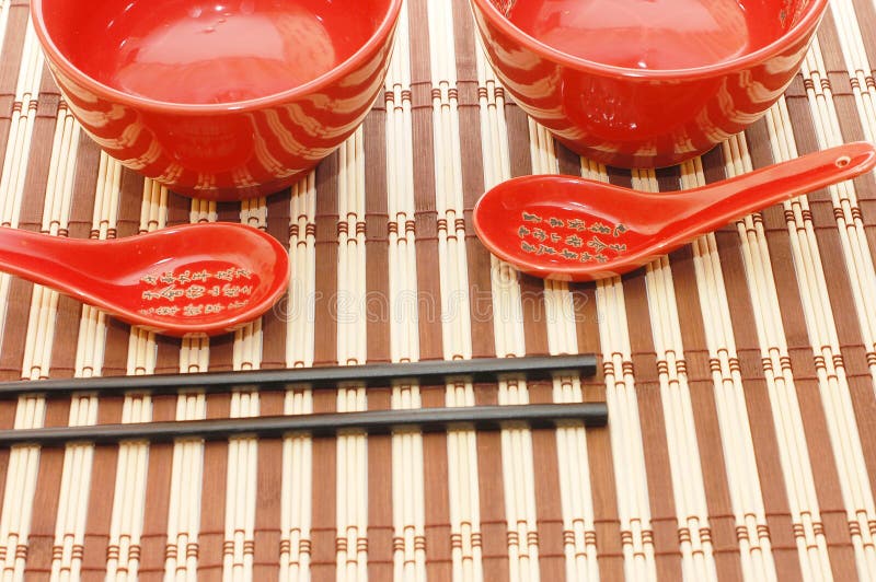 Traditional Japanese Restaurant Utensil Stock Photo Image of dish, bamboo 11335762