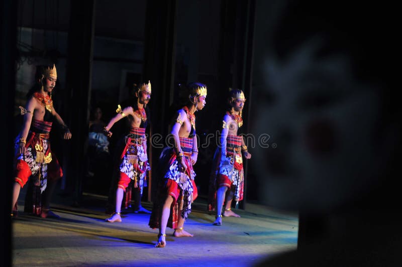 Traditional Javanese Puppet royalty free stock images