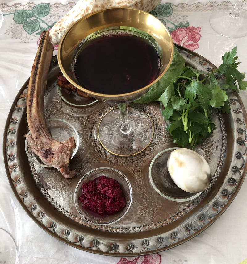 Passover Seder royalty free stock image