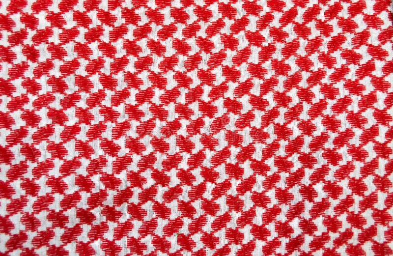 Traditional jordanian headkerchief royalty free stock photos