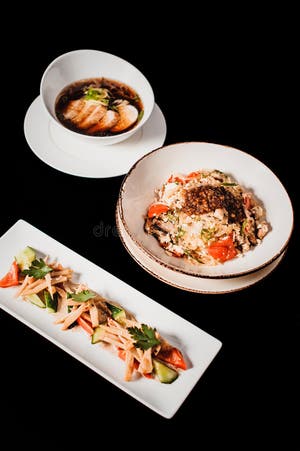 Traditional Korean Dinner A Set Of Several Dishes Stock Photo Image Traditional Korean Dinner A Set Of Several Dishes Stock Photo Image