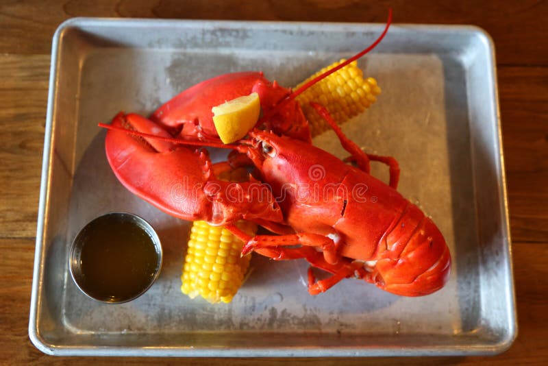 Lobster Dish In Gourmet French Restaurant Stock Photo Image of