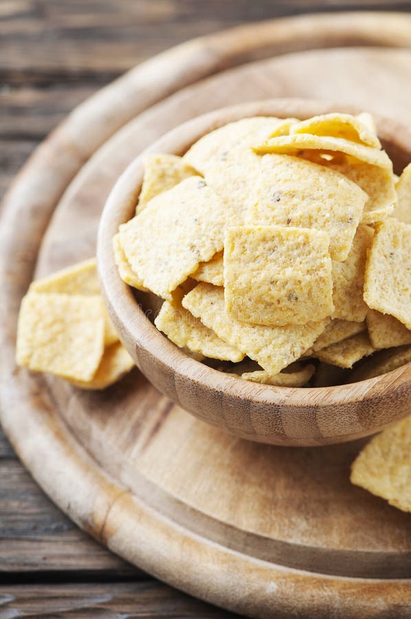 Traditional Mexican Chips on the Table Stock Photo Image of salsa