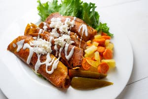Mexican Enchiladas Style Queretanas Stock Image Image Of Carrot Mexican Enchiladas Style Queretanas Stock Image Image Of Carrot