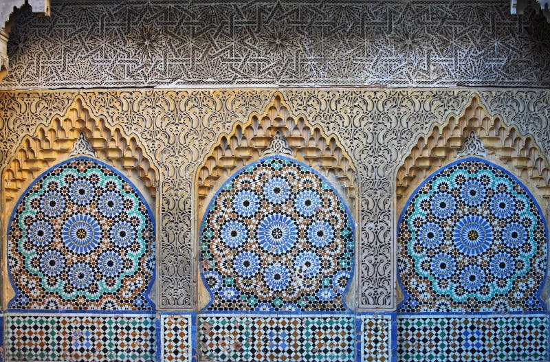 Traditional Moroccan Ornament Stock Image Image of ornament, handcraft 19087169