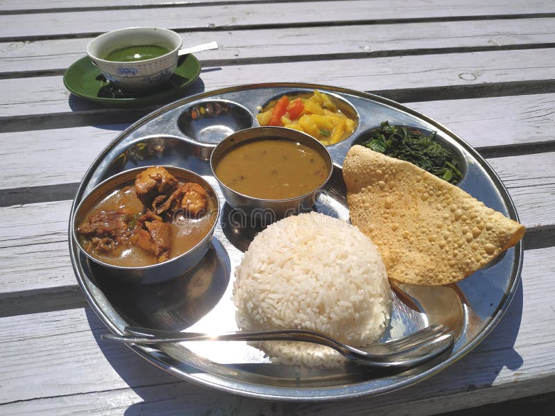 Nepali Dal Soup - Lentil Soup Stock Photo - Image of 