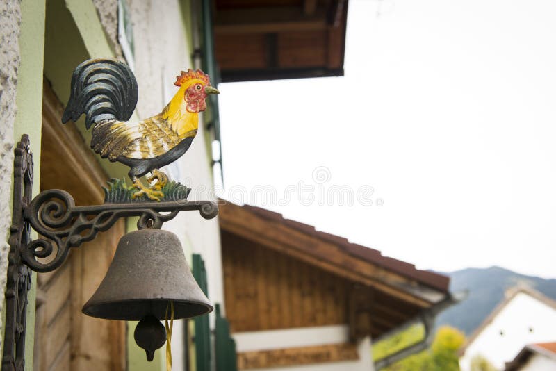 Traditional old symbol bell for ring