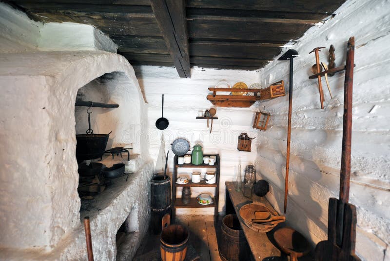 Traditional old kitchen