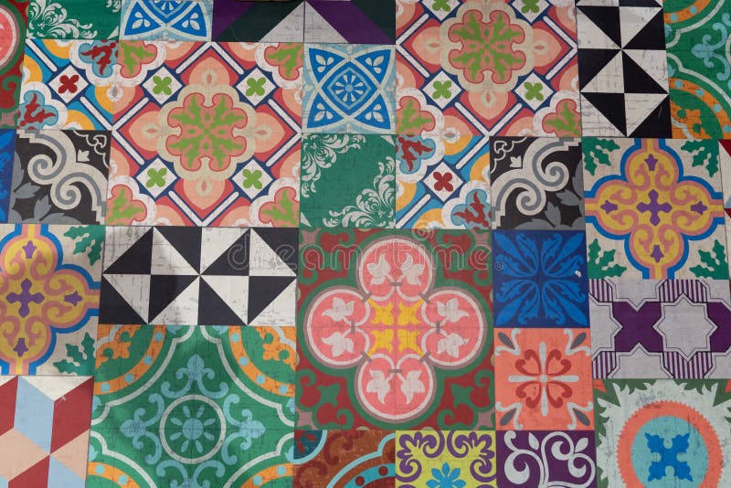 Traditional Ornate Portuguese Decorative Tiles Azulejos Vintage Tile ...