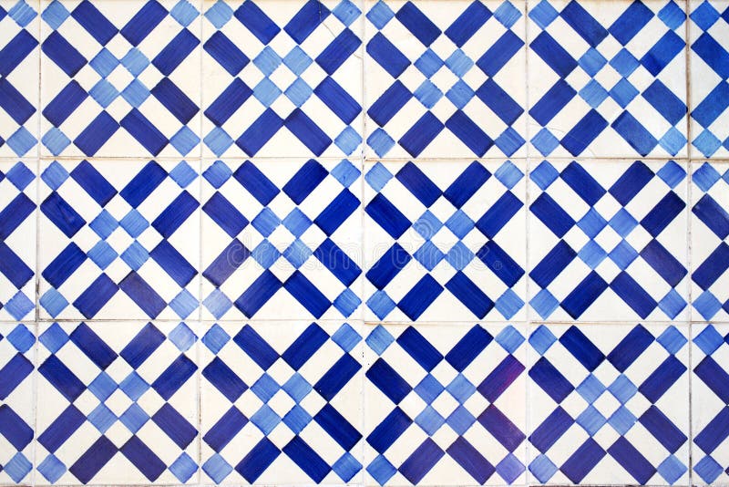 Traditional ornate portuguese decorative tiles azulejos in white and blue colours. Traditional ornate portuguese decorative tiles azulejos in white and blue colours.