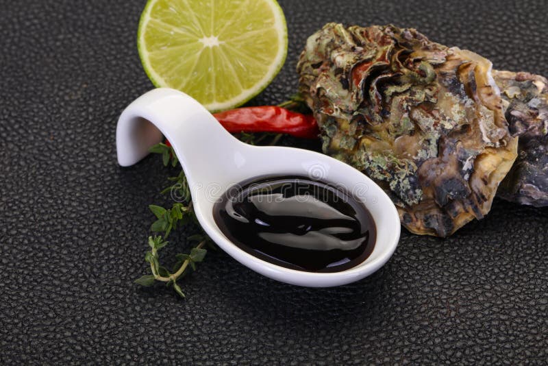 Traditional Oyster sauce stock image. Image of chinese 184783453