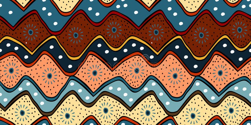 Traditional pattern with ethnic hand drawn batik modern indonesian, korean, japanese, chinese style vector illustration vector illustration