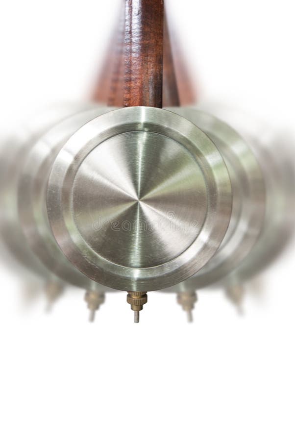 Traditional pendulum clock motion royalty free stock image Traditional pendulum clock motion royalty free stock image