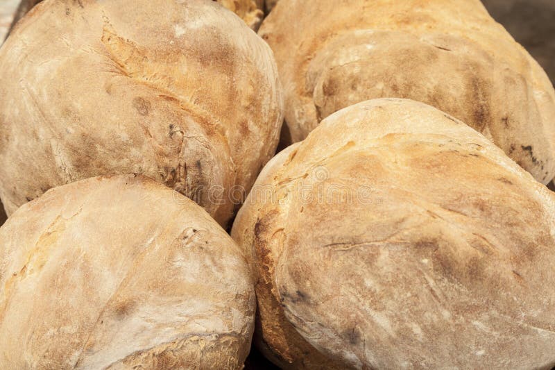 Traditional Portuguese Homemade Bread Stock Photo Image of healthy