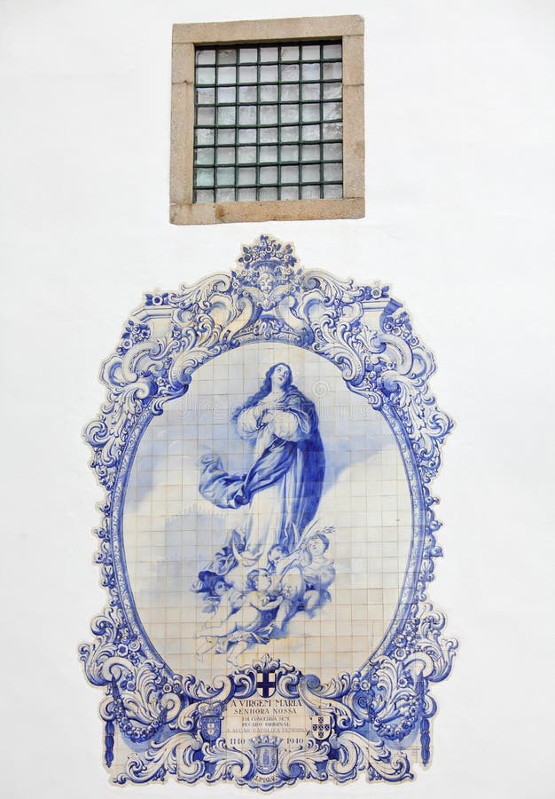 Traditional portuguese tilework