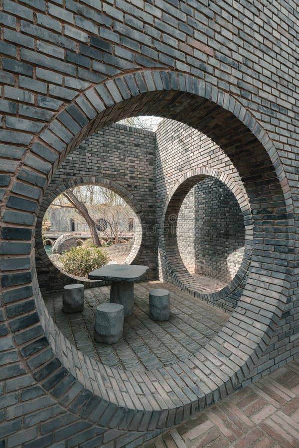 Traditional Red Brick Wall Background Stock Photo Image of square