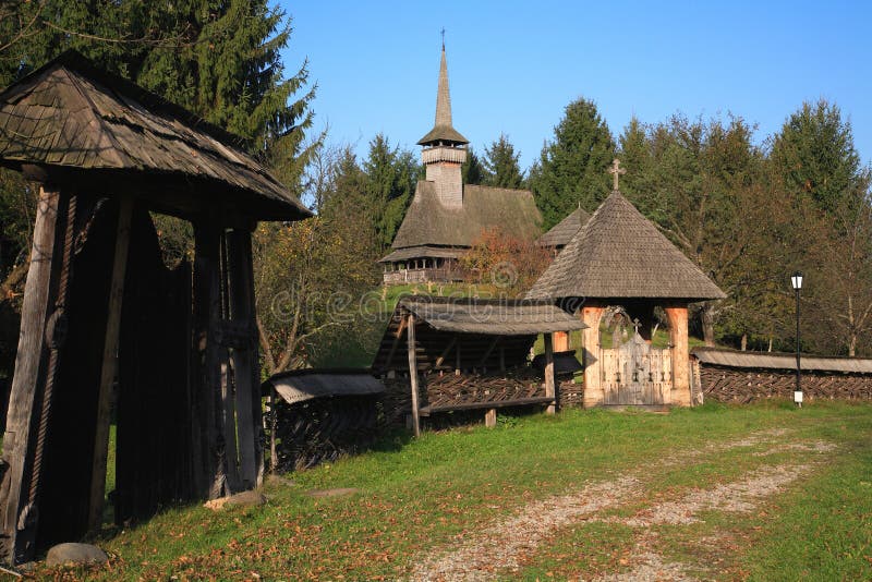 Traditional romanian architecture