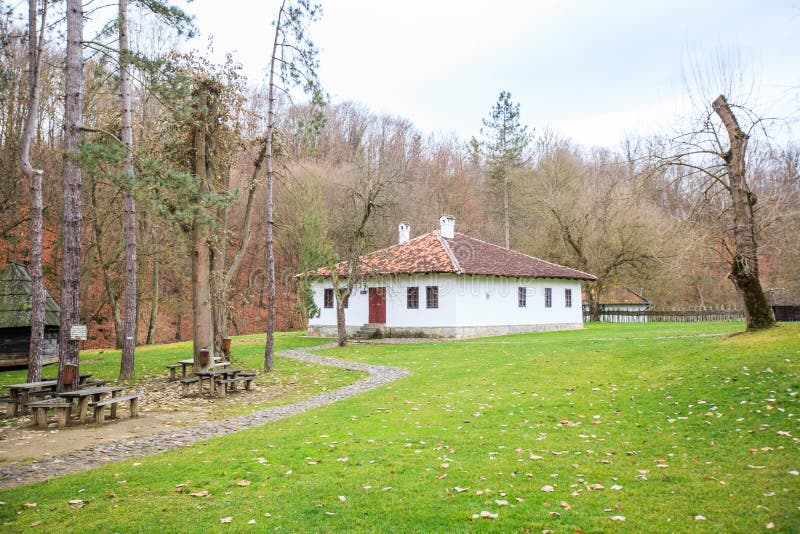 Traditional rural house Serbia