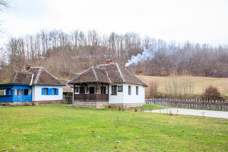 Traditional rural house Serbia