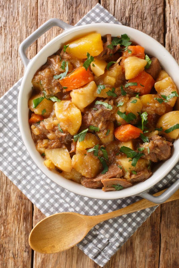 Stovies, a Typical Food from Scotland Stock Image - Image of style ...