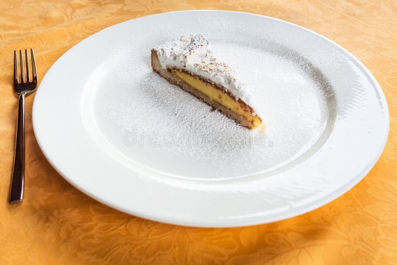 Traditional sicilian sweet lemon cake royalty free stock image Traditional sicilian sweet lemon cake royalty free stock image