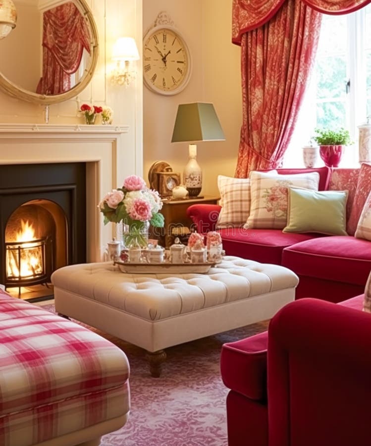 https://thumbs.dreamstime.com/b/traditional-sitting-room-decor-interior-design-red-pink-living-furniture-sofa-home-english-country-house-elegant-cottage-281589461.jpg