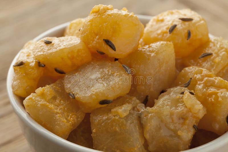 Traditional Slovak pieces of hand cheese with caraway seeds