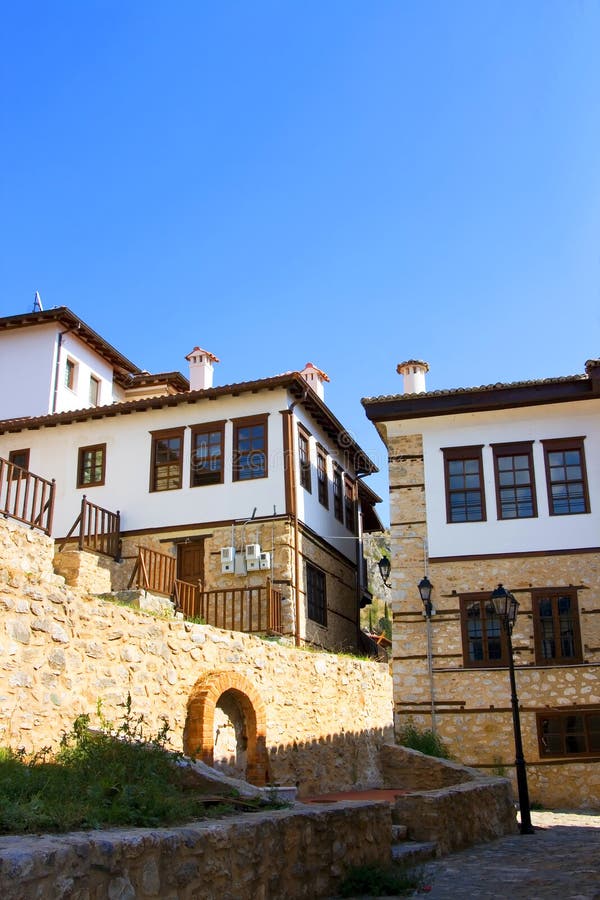 Traditional stone house at Kastoria(Makedonia,Gree