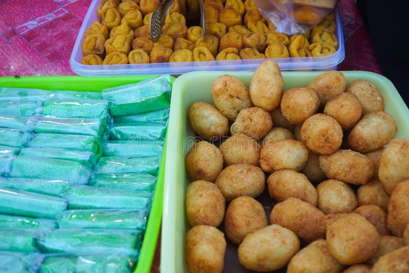 Traditional Street Food in Indonesia Stock Photo - Image of meal
