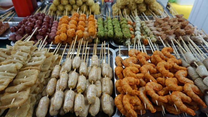 Traditional Street Food from Vietnam Stock Photo - Image of meat, sale