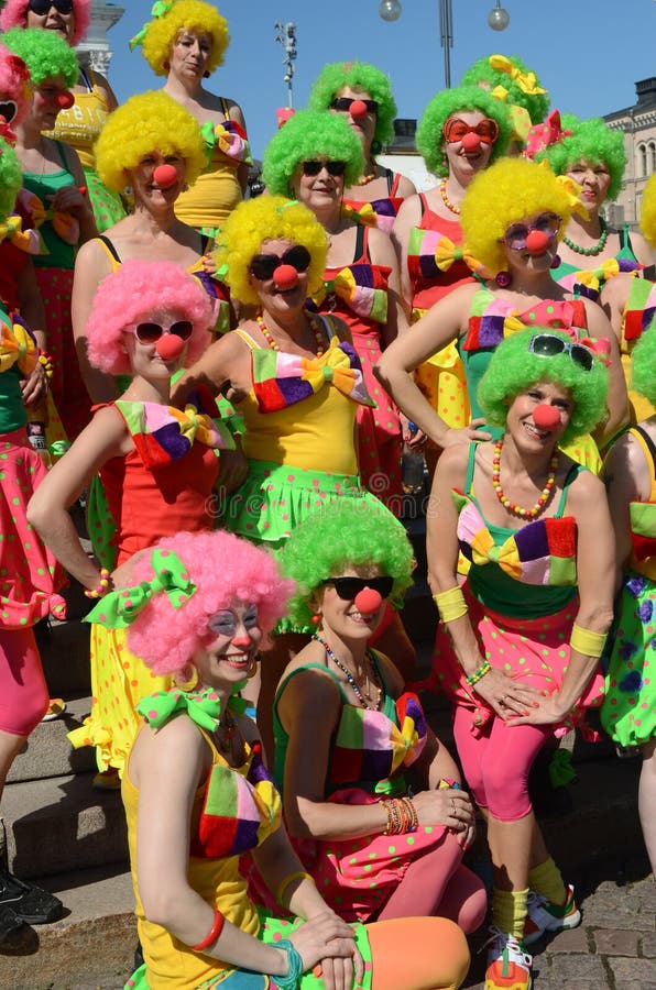 Traditional summer samba carnival in Helsinki on 7-8 June 2013.