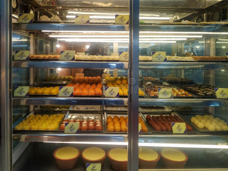 Bangladesh Sweets Misti On Display Bakery Stock Photo 2329798885