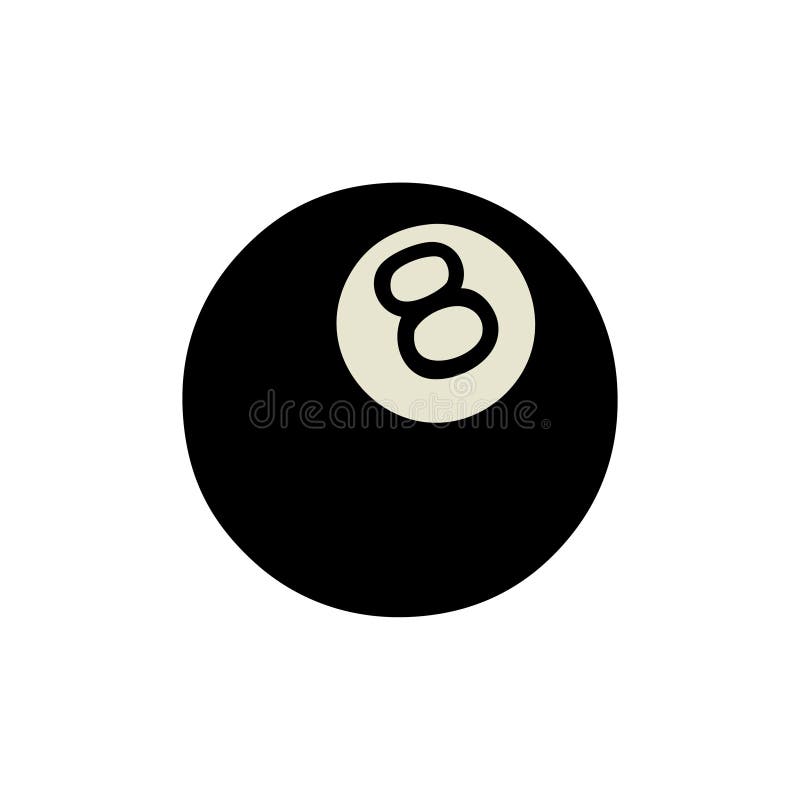 Eight Ball Icon Minimal Tattoo Stock Vector Royalty Free 298298795   Shutterstock