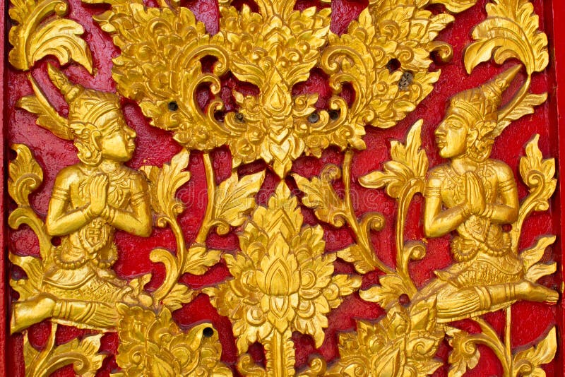 Traditional thai art royalty free stock image