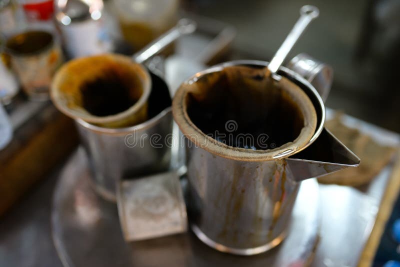 Traditional Thai coffee stock photo. Image of refreshment 49485370