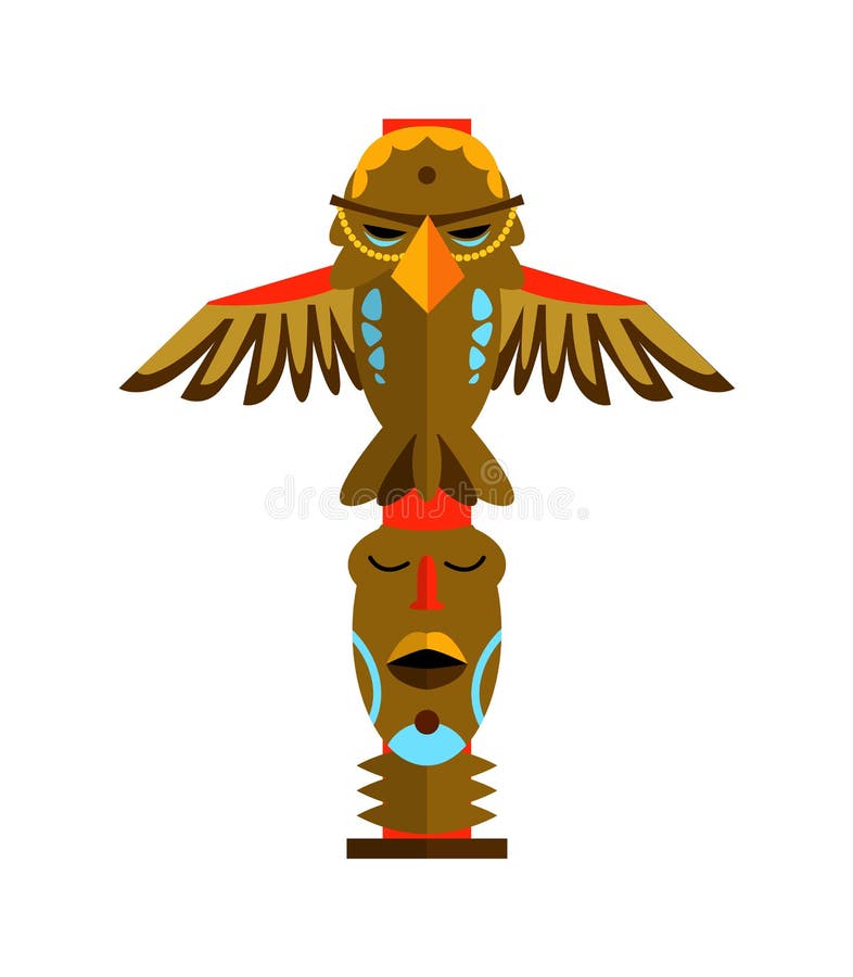 Tiki Totem Pole stock image. Image of maui, sculpture - 14390431
