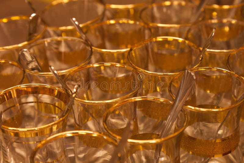 Traditional Turkish tea stock image. Image of shaped 56296687