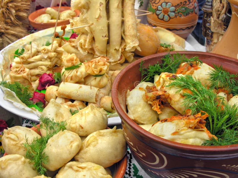 Traditional ukrainian food stock photo. Image of meal - 27362356