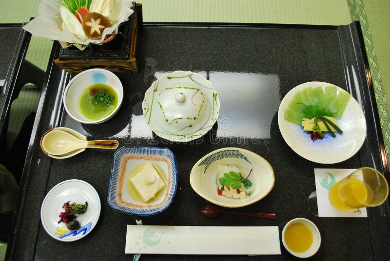 Traditional vegetarian Japanese cuisine
