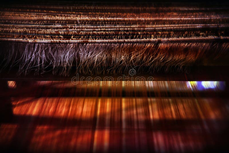 Thailand traditional weaving, Thai cotton and Thai silk. Thailand traditional weaving, Thai cotton and Thai silk.