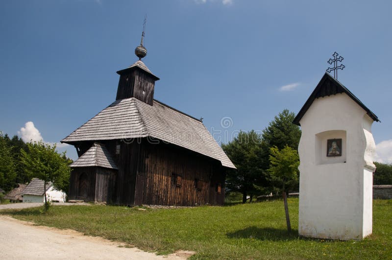 Traditional wooden church, Slovakia