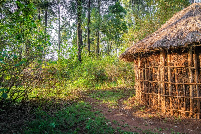 Traditional tribal Kenyan rural house, Bomas of Kenya, Nairobi. Traditional tribal Kenyan rural house, Bomas of Kenya, Nairobi