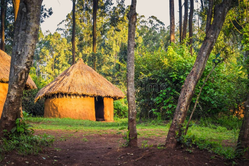 Traditional tribal Kenyan rural house, Bomas of Kenya, Nairobi. Traditional tribal Kenyan rural house, Bomas of Kenya, Nairobi
