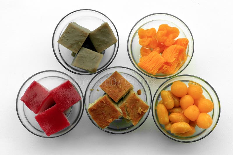Traditioneel Thais dessert stock afbeelding Traditioneel Thais dessert stock afbeelding