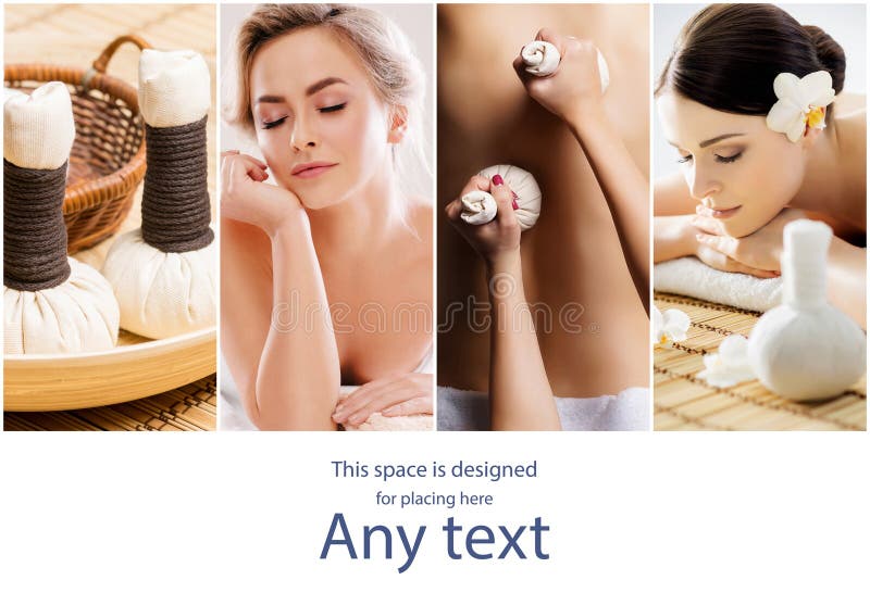 Traditionelle Massage- und Gesundheitswesenbehandlung im Badekurort Junge, schöne und gesunde Mädchen, die Erholungstherapie habe lizenzfreie stockfotos Traditionelle Massage- und Gesundheitswesenbehandlung im Badekurort Junge, schöne und gesunde Mädchen, die Erholungstherapie habe lizenzfreie stockfotos