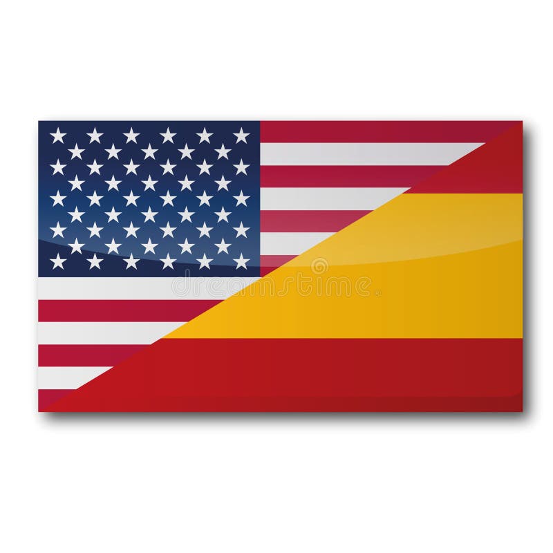 conceito de bandeira inglaterra vs espanha. ilustração vetorial. 14888420  Vetor no Vecteezy