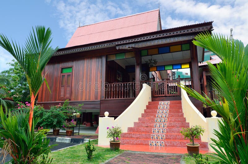 Tradycyjny malajczyka dom