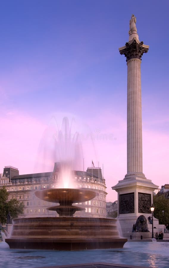 Trafalgar Square Evening