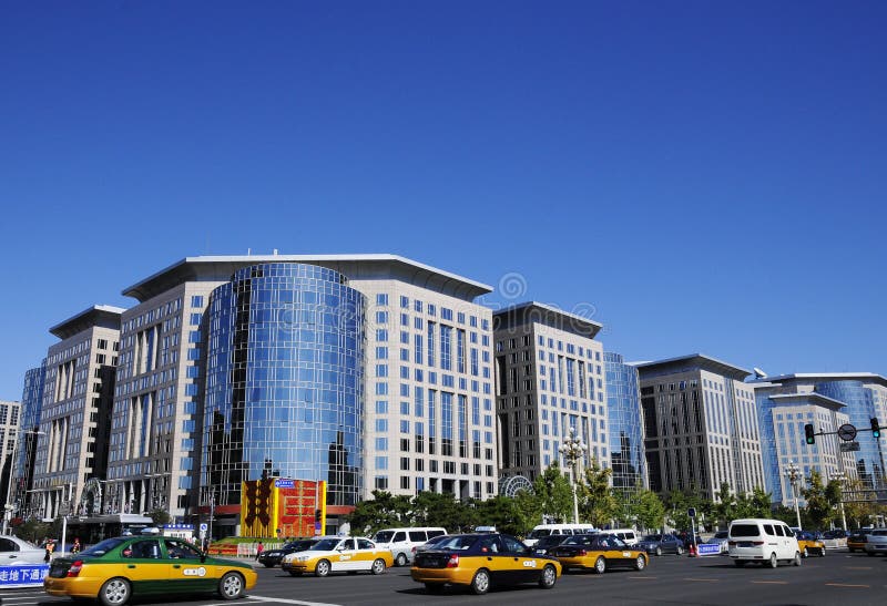 Traffic in Beijing changan street