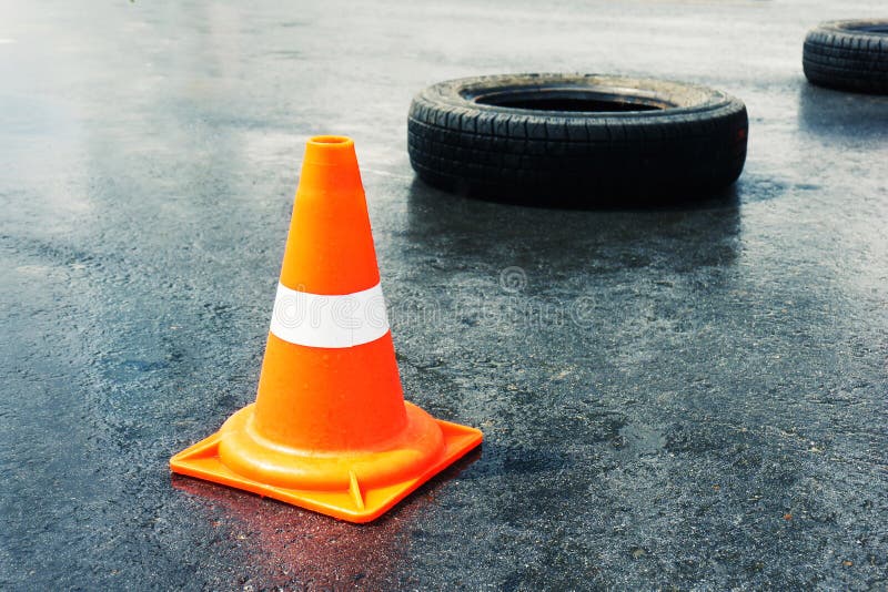 156 Car Parking Lot Traffic Cone Stock Photos Free & RoyaltyFree